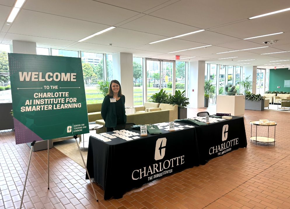 Ai Institute welcome desk